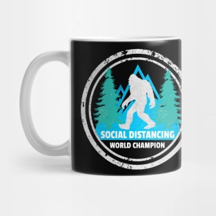 Social Distansing World Champion Mug